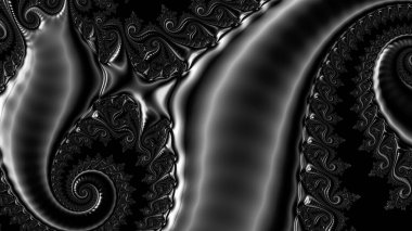 Soyut Bilgisayar Fraktal Tasarımı. Fraktal hiç bitmeyen bir desen. Fraktallar, farklı ölçeklerde kendine benzeyen sonsuz derecede karmaşık kalıplardır. Cep telefonu duvar kağıdı için harika.