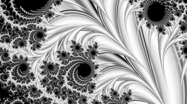 Soyut Bilgisayar Fraktal Tasarımı. Fraktal hiç bitmeyen bir desen. Fraktallar, farklı ölçeklerde kendine benzeyen sonsuz derecede karmaşık kalıplardır. Cep telefonu duvar kağıdı için harika.