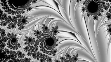 Soyut Bilgisayar Fraktal Tasarımı. Fraktal hiç bitmeyen bir desen. Fraktallar, farklı ölçeklerde kendine benzeyen sonsuz derecede karmaşık kalıplardır. Cep telefonu duvar kağıdı için harika.