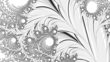 Soyut Bilgisayar Fraktal Tasarımı. Fraktal hiç bitmeyen bir desen. Fraktallar, farklı ölçeklerde kendine benzeyen sonsuz derecede karmaşık kalıplardır. Cep telefonu duvar kağıdı için harika.