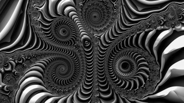 Soyut Bilgisayar Fraktal Tasarımı. Fraktal hiç bitmeyen bir desen. Fraktallar, farklı ölçeklerde kendine benzeyen sonsuz derecede karmaşık kalıplardır. Cep telefonu duvar kağıdı için harika.