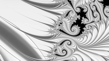 Soyut Bilgisayar Fraktal Tasarımı. Fraktal hiç bitmeyen bir desen. Fraktallar, farklı ölçeklerde kendine benzeyen sonsuz derecede karmaşık kalıplardır. Cep telefonu duvar kağıdı için harika.