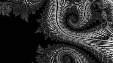 Soyut Bilgisayar Fraktal Tasarımı. Fraktal hiç bitmeyen bir desen. Fraktallar, farklı ölçeklerde kendine benzeyen sonsuz derecede karmaşık kalıplardır. Cep telefonu duvar kağıdı için harika.