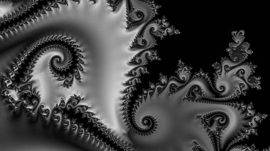 Soyut Bilgisayar Fraktal Tasarımı. Fraktal hiç bitmeyen bir desen. Fraktallar, farklı ölçeklerde kendine benzeyen sonsuz derecede karmaşık kalıplardır. Cep telefonu duvar kağıdı için harika.