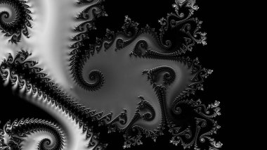 Soyut Bilgisayar Fraktal Tasarımı. Fraktal hiç bitmeyen bir desen. Fraktallar, farklı ölçeklerde kendine benzeyen sonsuz derecede karmaşık kalıplardır. Cep telefonu duvar kağıdı için harika.