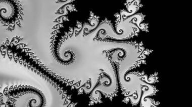 Soyut Bilgisayar Fraktal Tasarımı. Fraktal hiç bitmeyen bir desen. Fraktallar, farklı ölçeklerde kendine benzeyen sonsuz derecede karmaşık kalıplardır. Cep telefonu duvar kağıdı için harika.