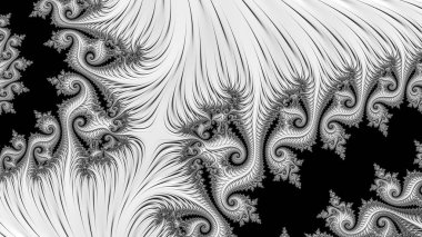 Soyut Bilgisayar Fraktal Tasarımı. Fraktal hiç bitmeyen bir desen. Fraktallar, farklı ölçeklerde kendine benzeyen sonsuz derecede karmaşık kalıplardır. Cep telefonu duvar kağıdı için harika.