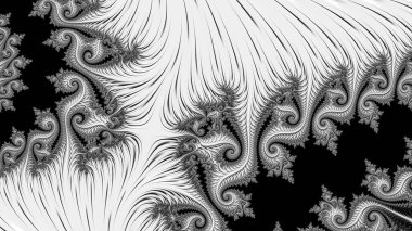 Soyut Bilgisayar Fraktal Tasarımı. Fraktal hiç bitmeyen bir desen. Fraktallar, farklı ölçeklerde kendine benzeyen sonsuz derecede karmaşık kalıplardır. Cep telefonu duvar kağıdı için harika.