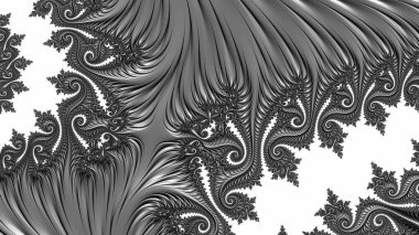 Soyut Bilgisayar Fraktal Tasarımı. Fraktal hiç bitmeyen bir desen. Fraktallar, farklı ölçeklerde kendine benzeyen sonsuz derecede karmaşık kalıplardır. Cep telefonu duvar kağıdı için harika.