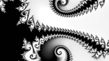 Soyut Bilgisayar Fraktal Tasarımı. Fraktal hiç bitmeyen bir desen. Fraktallar, farklı ölçeklerde kendine benzeyen sonsuz derecede karmaşık kalıplardır. Cep telefonu duvar kağıdı için harika.