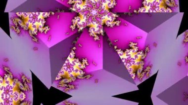 Soyut Bilgisayar Fraktal Tasarımı. Fraktal hiç bitmeyen bir desen. Fraktallar, farklı ölçeklerde kendine benzeyen sonsuz derecede karmaşık kalıplardır. Cep telefonu duvar kağıdı için harika.