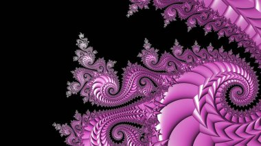 Soyut Bilgisayar Fraktal Tasarımı. Fraktal hiç bitmeyen bir desen. Fraktallar, farklı ölçeklerde kendine benzeyen sonsuz derecede karmaşık kalıplardır. Cep telefonu duvar kağıdı için harika.