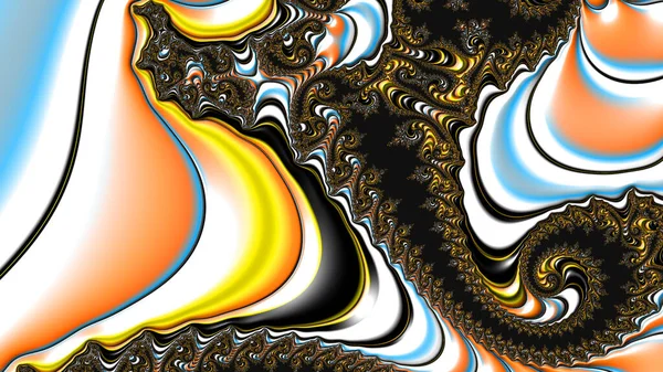 Soyut Bilgisayar Fraktal Tasarımı. Fraktal hiç bitmeyen bir desen. Fraktallar, farklı ölçeklerde kendine benzeyen sonsuz derecede karmaşık kalıplardır. Cep telefonu duvar kağıdı için harika.