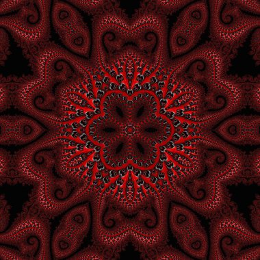 Soyut Bilgisayar Fraktal Tasarımı. Fraktal hiç bitmeyen bir desen. Fraktallar, farklı ölçeklerde kendine benzeyen sonsuz derecede karmaşık kalıplardır. Cep telefonu duvar kağıdı için harika.