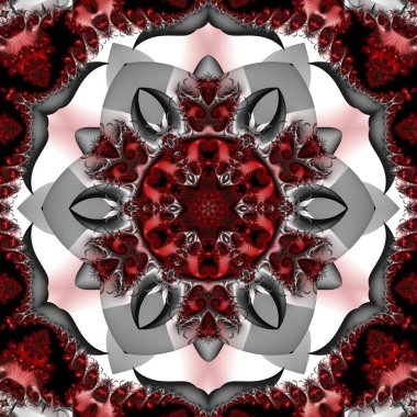 Soyut Bilgisayar Fraktal Tasarımı. Fraktal hiç bitmeyen bir desen. Fraktallar, farklı ölçeklerde kendine benzeyen sonsuz derecede karmaşık kalıplardır. Cep telefonu duvar kağıdı için harika.