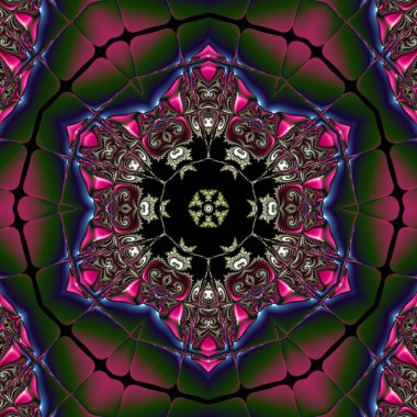 Soyut Bilgisayar Fraktal Tasarımı. Fraktal hiç bitmeyen bir desen. Fraktallar, farklı ölçeklerde kendine benzeyen sonsuz derecede karmaşık kalıplardır. Cep telefonu duvar kağıdı için harika.