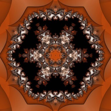 Soyut Bilgisayar Fraktal Tasarımı. Fraktal hiç bitmeyen bir desen. Fraktallar, farklı ölçeklerde kendine benzeyen sonsuz derecede karmaşık kalıplardır. Cep telefonu duvar kağıdı için harika.