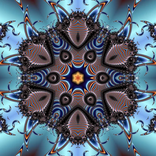 Soyut Bilgisayar Fraktal Tasarımı. Fraktal hiç bitmeyen bir desen. Fraktallar, farklı ölçeklerde kendine benzeyen sonsuz derecede karmaşık kalıplardır. Cep telefonu duvar kağıdı için harika.