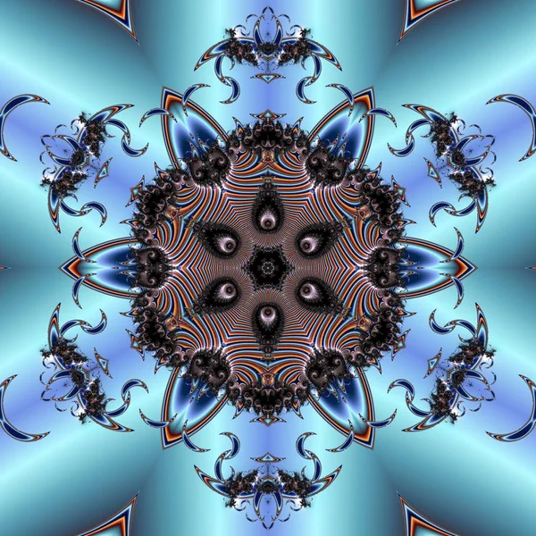 Soyut Bilgisayar Fraktal Tasarımı. Fraktal hiç bitmeyen bir desen. Fraktallar, farklı ölçeklerde kendine benzeyen sonsuz derecede karmaşık kalıplardır. Cep telefonu duvar kağıdı için harika.