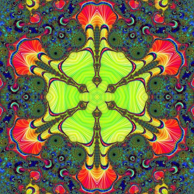 Soyut Bilgisayar Fraktal Tasarımı. Fraktal hiç bitmeyen bir desen. Fraktallar, farklı ölçeklerde kendine benzeyen sonsuz derecede karmaşık kalıplardır. Cep telefonu duvar kağıdı için harika.