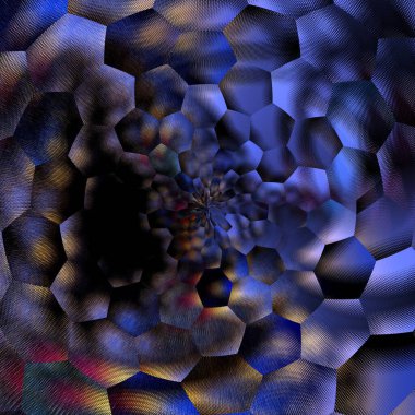 Soyut Bilgisayar Fraktal Tasarımı. Fraktal hiç bitmeyen bir desen. Fraktallar, farklı ölçeklerde kendine benzeyen sonsuz derecede karmaşık kalıplardır. Cep telefonu duvar kağıdı için harika.