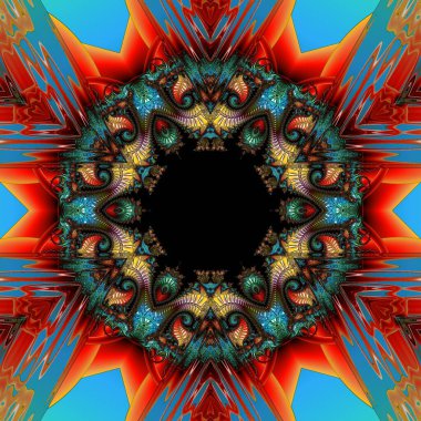 Soyut Bilgisayar Fraktal Tasarımı. Fraktal hiç bitmeyen bir desen. Fraktallar, farklı ölçeklerde kendine benzeyen sonsuz derecede karmaşık kalıplardır. Cep telefonu duvar kağıdı için harika.