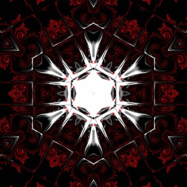 Soyut Bilgisayar Fraktal Tasarımı. Fraktal hiç bitmeyen bir desen. Fraktallar, farklı ölçeklerde kendine benzeyen sonsuz derecede karmaşık kalıplardır. Cep telefonu duvar kağıdı için harika.