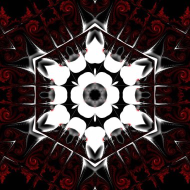 Soyut Bilgisayar Fraktal Tasarımı. Fraktal hiç bitmeyen bir desen. Fraktallar, farklı ölçeklerde kendine benzeyen sonsuz derecede karmaşık kalıplardır. Cep telefonu duvar kağıdı için harika.