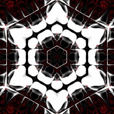 Soyut Bilgisayar Fraktal Tasarımı. Fraktal hiç bitmeyen bir desen. Fraktallar, farklı ölçeklerde kendine benzeyen sonsuz derecede karmaşık kalıplardır. Cep telefonu duvar kağıdı için harika.