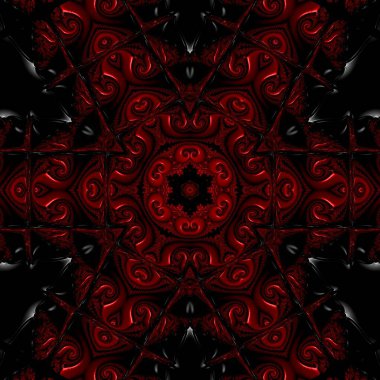 Soyut Bilgisayar Fraktal Tasarımı. Fraktal hiç bitmeyen bir desen. Fraktallar, farklı ölçeklerde kendine benzeyen sonsuz derecede karmaşık kalıplardır. Cep telefonu duvar kağıdı için harika.