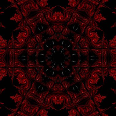 Soyut Bilgisayar Fraktal Tasarımı. Fraktal hiç bitmeyen bir desen. Fraktallar, farklı ölçeklerde kendine benzeyen sonsuz derecede karmaşık kalıplardır. Cep telefonu duvar kağıdı için harika.