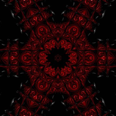 Soyut Bilgisayar Fraktal Tasarımı. Fraktal hiç bitmeyen bir desen. Fraktallar, farklı ölçeklerde kendine benzeyen sonsuz derecede karmaşık kalıplardır. Cep telefonu duvar kağıdı için harika.