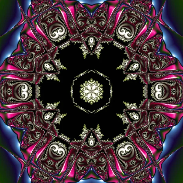 Soyut Bilgisayar Fraktal Tasarımı. Fraktal hiç bitmeyen bir desen. Fraktallar, farklı ölçeklerde kendine benzeyen sonsuz derecede karmaşık kalıplardır. Cep telefonu duvar kağıdı için harika.