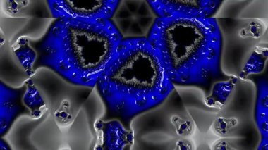 Soyut Bilgisayar Fraktal Tasarımı. Fraktal hiç bitmeyen bir desen. Fraktallar, farklı ölçeklerde kendine benzeyen sonsuz derecede karmaşık kalıplardır. Cep telefonu duvar kağıdı için harika.