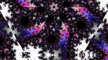 Soyut Bilgisayar Fraktal Tasarımı. Fraktal hiç bitmeyen bir desen. Fraktallar, farklı ölçeklerde kendine benzeyen sonsuz derecede karmaşık kalıplardır. Cep telefonu duvar kağıdı için harika.