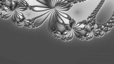 Soyut Bilgisayar Fraktal Tasarımı. Fraktal hiç bitmeyen bir desen. Fraktallar, farklı ölçeklerde kendine benzeyen sonsuz derecede karmaşık kalıplardır. Cep telefonu duvar kağıdı için harika.