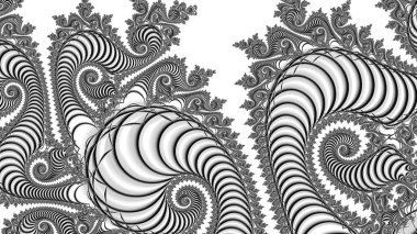 Soyut Bilgisayar Fraktal Tasarımı. Fraktal hiç bitmeyen bir desen. Fraktallar, farklı ölçeklerde kendine benzeyen sonsuz derecede karmaşık kalıplardır. Cep telefonu duvar kağıdı için harika.