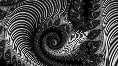 Soyut Bilgisayar Fraktal Tasarımı. Fraktal hiç bitmeyen bir desen. Fraktallar, farklı ölçeklerde kendine benzeyen sonsuz derecede karmaşık kalıplardır. Cep telefonu duvar kağıdı için harika.