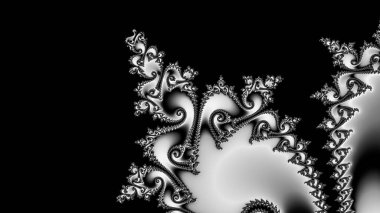 Soyut Bilgisayar Fraktal Tasarımı. Fraktal hiç bitmeyen bir desen. Fraktallar, farklı ölçeklerde kendine benzeyen sonsuz derecede karmaşık kalıplardır. Cep telefonu duvar kağıdı için harika.