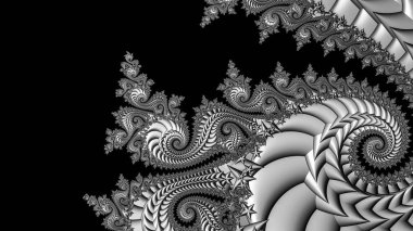 Soyut Bilgisayar Fraktal Tasarımı. Fraktal hiç bitmeyen bir desen. Fraktallar, farklı ölçeklerde kendine benzeyen sonsuz derecede karmaşık kalıplardır. Cep telefonu duvar kağıdı için harika.