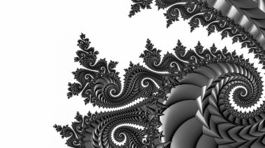 Soyut Bilgisayar Fraktal Tasarımı. Fraktal hiç bitmeyen bir desen. Fraktallar, farklı ölçeklerde kendine benzeyen sonsuz derecede karmaşık kalıplardır. Cep telefonu duvar kağıdı için harika.