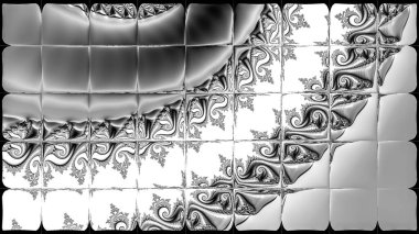 Soyut Bilgisayar Fraktal Tasarımı. Fraktal hiç bitmeyen bir desen. Fraktallar, farklı ölçeklerde kendine benzeyen sonsuz derecede karmaşık kalıplardır. Cep telefonu duvar kağıdı için harika.