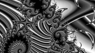 Soyut Bilgisayar Fraktal Tasarımı. Fraktal hiç bitmeyen bir desen. Fraktallar, farklı ölçeklerde kendine benzeyen sonsuz derecede karmaşık kalıplardır. Cep telefonu duvar kağıdı için harika.