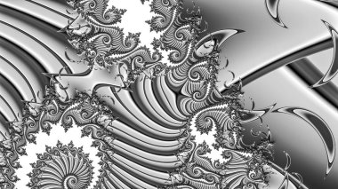 Soyut Bilgisayar Fraktal Tasarımı. Fraktal hiç bitmeyen bir desen. Fraktallar, farklı ölçeklerde kendine benzeyen sonsuz derecede karmaşık kalıplardır. Cep telefonu duvar kağıdı için harika.