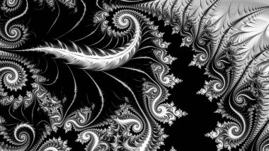 Soyut Bilgisayar Fraktal Tasarımı. Fraktal hiç bitmeyen bir desen. Fraktallar, farklı ölçeklerde kendine benzeyen sonsuz derecede karmaşık kalıplardır. Cep telefonu duvar kağıdı için harika.