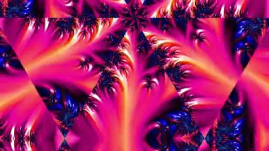 Soyut Bilgisayar Fraktal Tasarımı. Fraktal hiç bitmeyen bir desen. Fraktallar, farklı ölçeklerde kendine benzeyen sonsuz derecede karmaşık kalıplardır. Cep telefonu duvar kağıdı için harika.