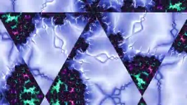 Soyut Bilgisayar Fraktal Tasarımı. Fraktal hiç bitmeyen bir desen. Fraktallar, farklı ölçeklerde kendine benzeyen sonsuz derecede karmaşık kalıplardır. Cep telefonu duvar kağıdı için harika.