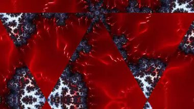 Soyut Bilgisayar Fraktal Tasarımı. Fraktal hiç bitmeyen bir desen. Fraktallar, farklı ölçeklerde kendine benzeyen sonsuz derecede karmaşık kalıplardır. Cep telefonu duvar kağıdı için harika.