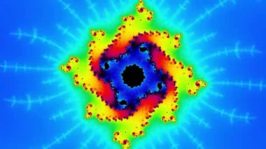 Soyut Bilgisayar Fraktal Tasarımı. Fraktal hiç bitmeyen bir desen. Fraktallar, farklı ölçeklerde kendine benzeyen sonsuz derecede karmaşık kalıplardır. Cep telefonu duvar kağıdı için harika.