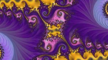 Soyut Bilgisayar Fraktal Tasarımı. Fraktal hiç bitmeyen bir desen. Fraktallar, farklı ölçeklerde kendine benzeyen sonsuz derecede karmaşık kalıplardır. Cep telefonu duvar kağıdı için harika.